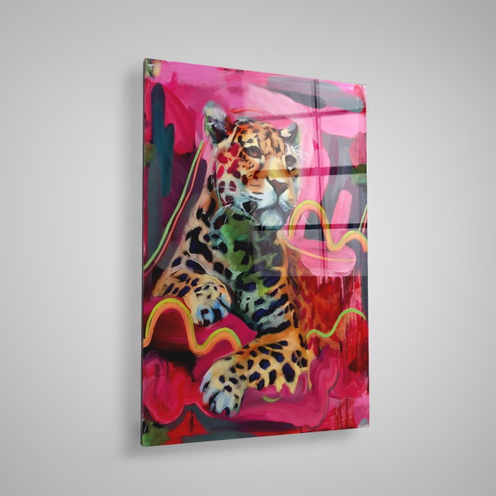 Wallity Cuadro Decorativo de Cristal Templado Multicolor 50 x 70 cm Wallity Cuadro Decorativo de Cristal Templado Multicolor 50 x 70 cm
